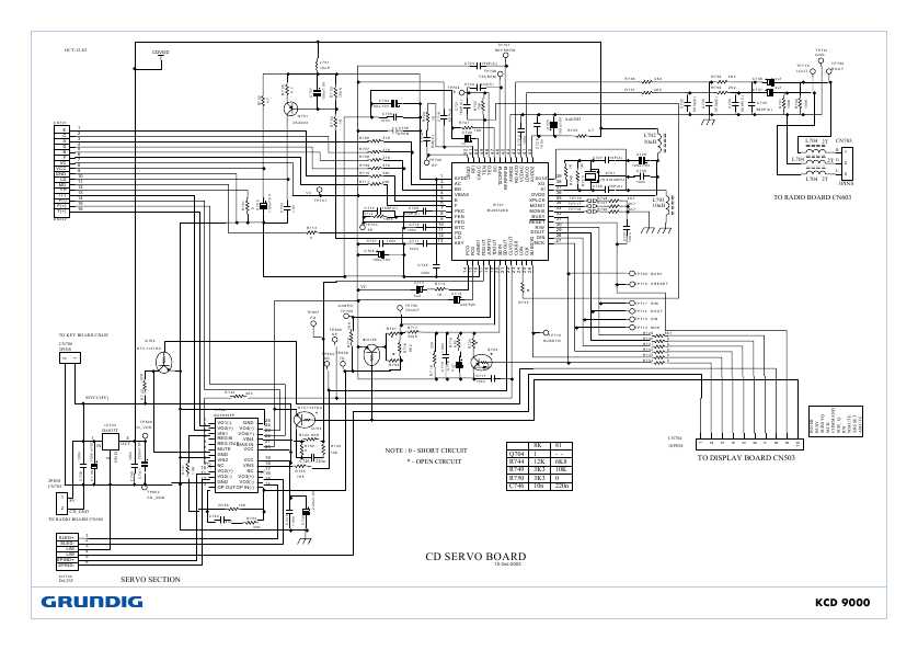 Сервисная инструкция Grundig KCD-9000