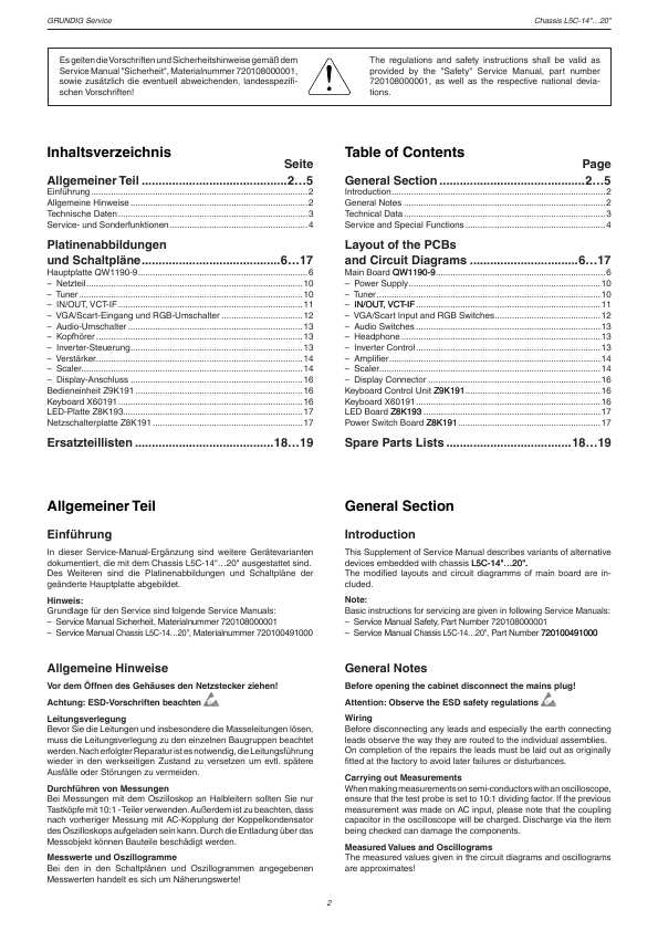 Сервисная инструкция GRUNDIG LCD38-5701BS DAVIO-15