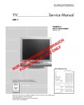 Сервисная инструкция GRUNDIG LCD51-9310DOLBY THARUS-51
