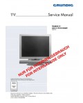 Сервисная инструкция GRUNDIG LCD51-9410DOLBY THARUS-51