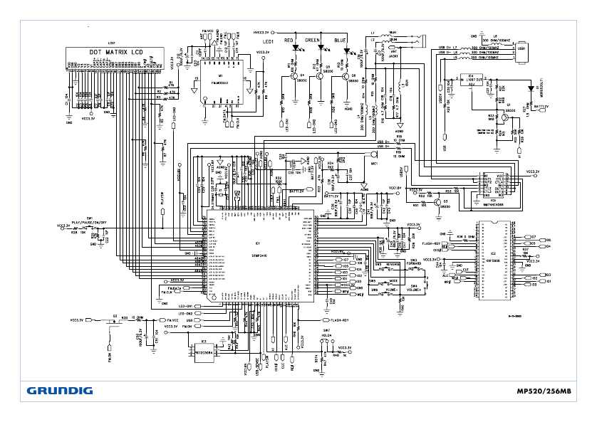 Сервисная инструкция Grundig MP520, 256MB