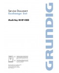 Сервисная инструкция Grundig MUSIK-BOY-40, RP-4200