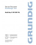 Сервисная инструкция Grundig MUSIK-BOY-51, RP-5201PLL