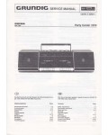 Сервисная инструкция Grundig PARTY-CENTER-2250