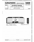Сервисная инструкция GRUNDIG R210