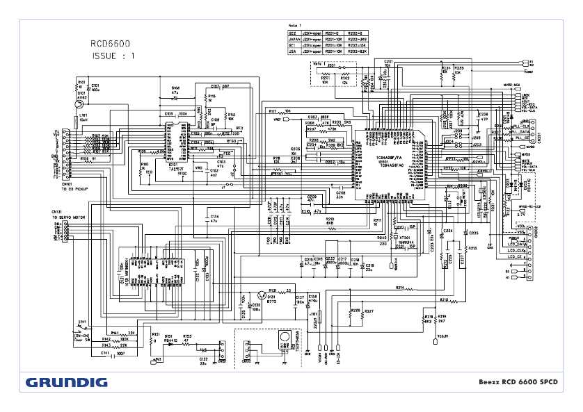 Сервисная инструкция Grundig RCD-6600SPCD BEEZZ