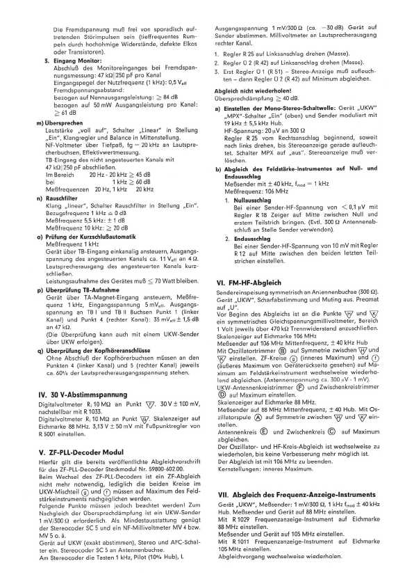 Сервисная инструкция Grundig RECEIVER-20
