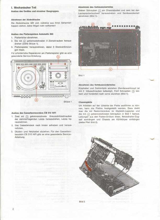 Сервисная инструкция Grundig RPC3000HIFI