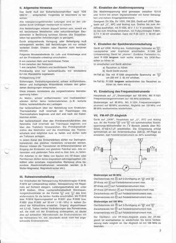 Сервисная инструкция Grundig RPC3000HIFI