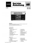 Сервисная инструкция Grundig RR-1020, RR-1040