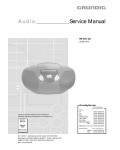 Сервисная инструкция Grundig RR-300CD
