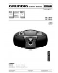 Сервисная инструкция Grundig RR-710CD, RR-750CD