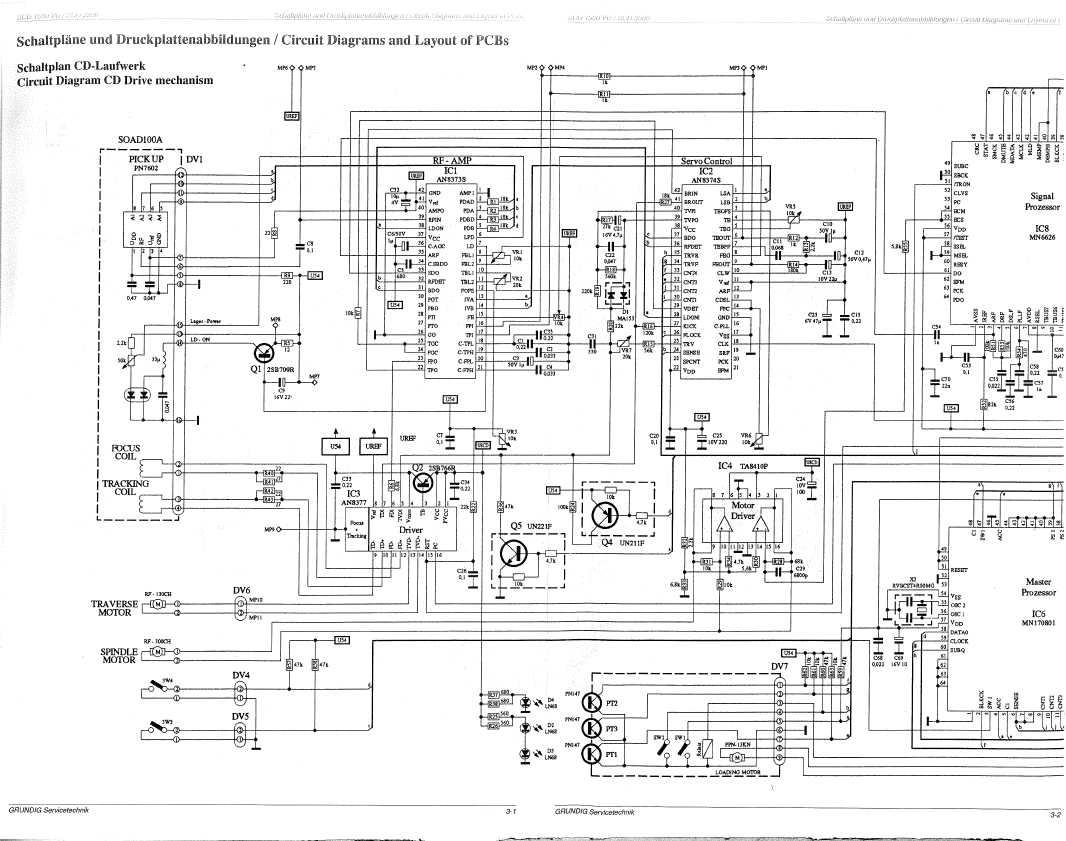 Сервисная инструкция Grundig SCD-1590VD, SCD-3590