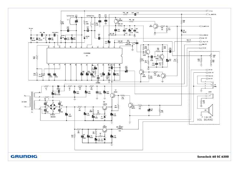 Сервисная инструкция Grundig Sonoclock 60, SC-6300