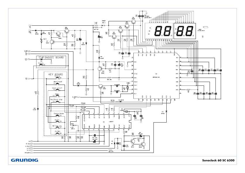 Сервисная инструкция Grundig Sonoclock 60, SC-6300