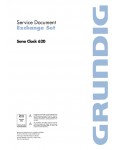 Сервисная инструкция Grundig Sonoclock 620
