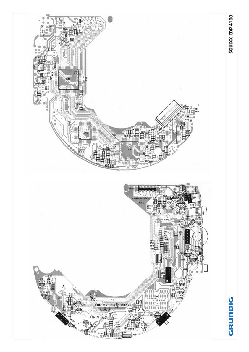 Сервисная инструкция Grundig SQUIXX, CDP-4100