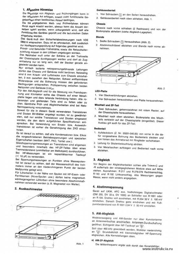 Сервисная инструкция GRUNDIG ST-2000