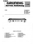 Сервисная инструкция Grundig SV-2000