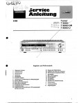 Сервисная инструкция Grundig T5000