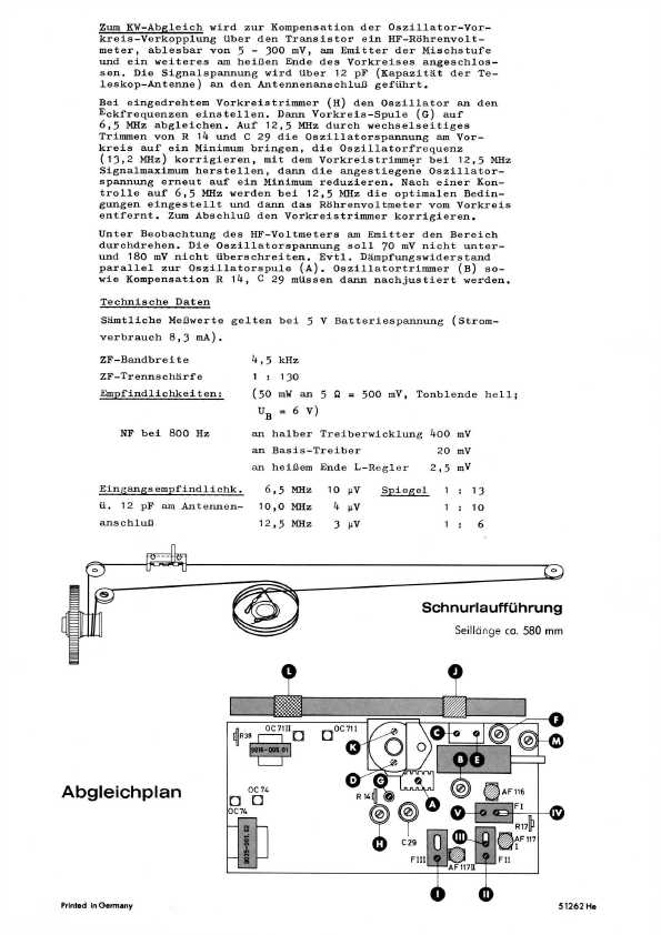 Сервисная инструкция Grundig TASCHEN BOY 202
