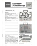 Сервисная инструкция Grundig TK-545 (немецкий язык)