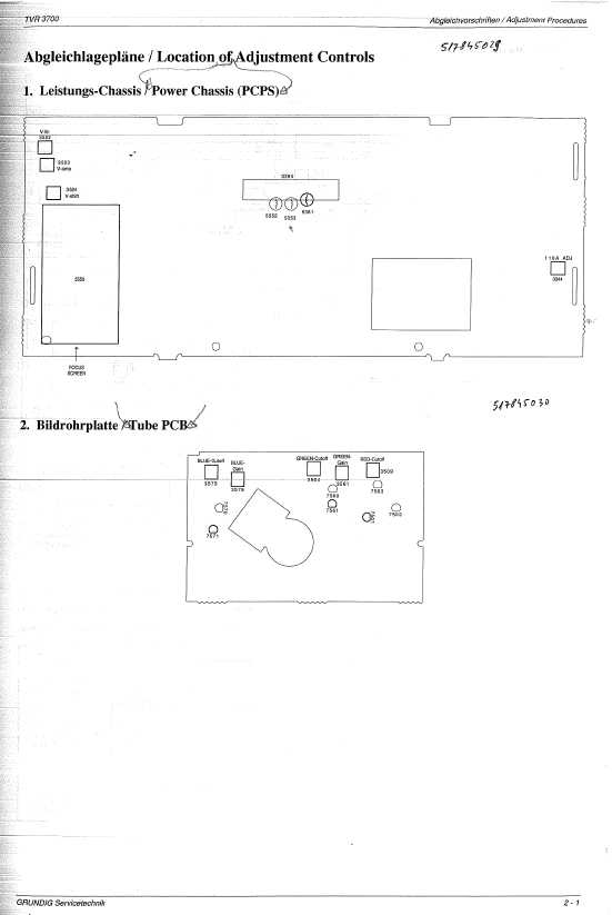 Сервисная инструкция Grundig TVR-3700
