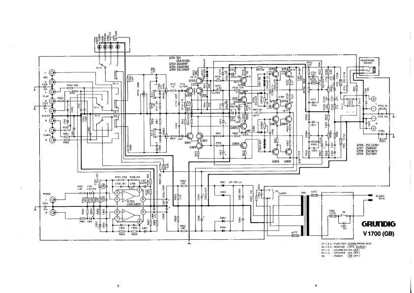 Сервисная инструкция Grundig V1700