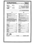 Сервисная инструкция Grundig VS-710VPS, VS-720VPT, VS-800, VS-810VPT