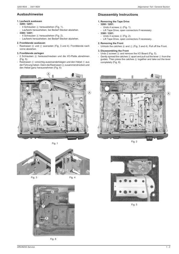 Сервисная инструкция Grundig WKC-3200RDS WKC-3201RDS, WKC-3300RDS, WKC-3301RDS