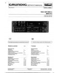 Сервисная инструкция Grundig WKC-4870RDSC