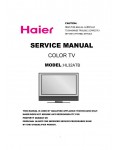 Сервисная инструкция Haier HL32ATB