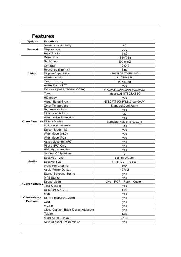 Сервисная инструкция Haier HL40BG