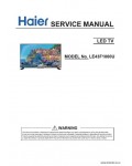 Сервисная инструкция HAIER LE43F1000U