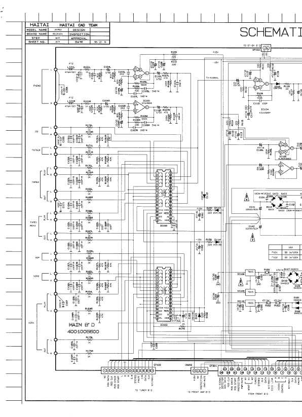 Сервисная инструкция Harman-Kardon AVR-51 (schematic)