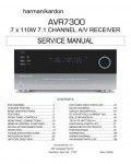 Сервисная инструкция Harman-Kardon AVR-7300
