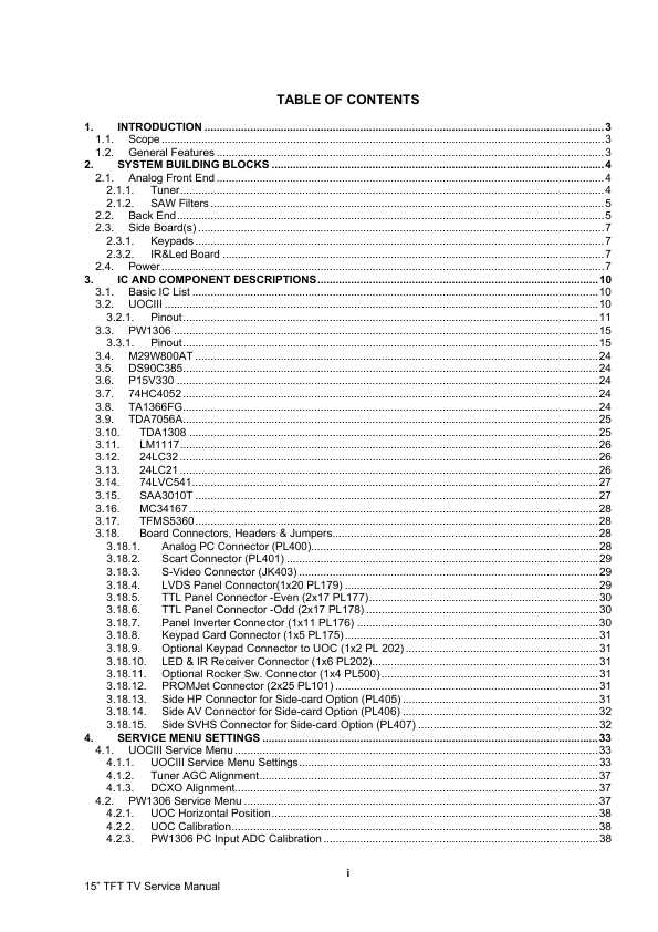 Сервисная инструкция Hitachi 15LD2200