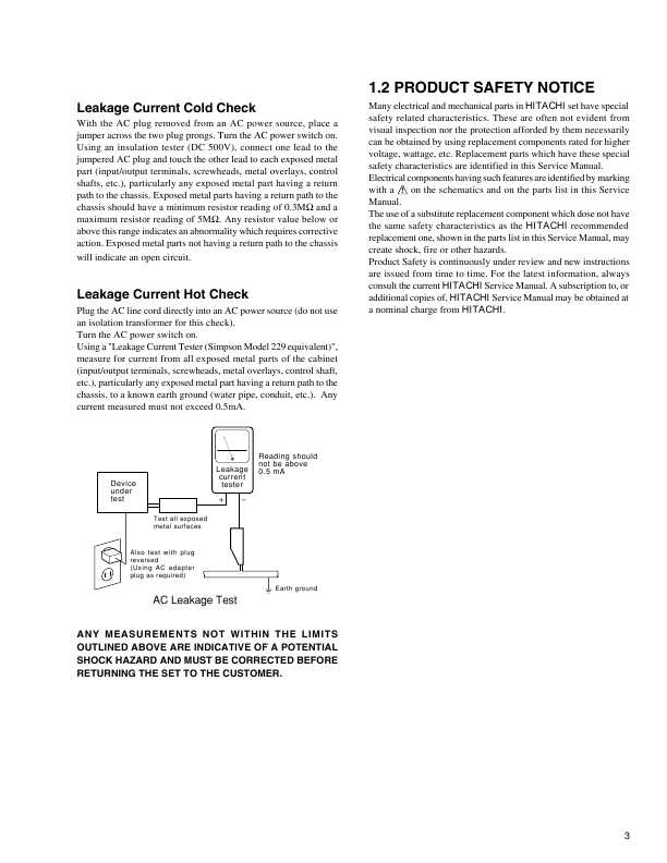 Сервисная инструкция Hitachi CMP-5000WX