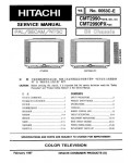 Сервисная инструкция Hitachi CMT-2139