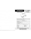 Сервисная инструкция Hitachi CP-S220W
