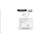 Сервисная инструкция Hitachi CP-S830E