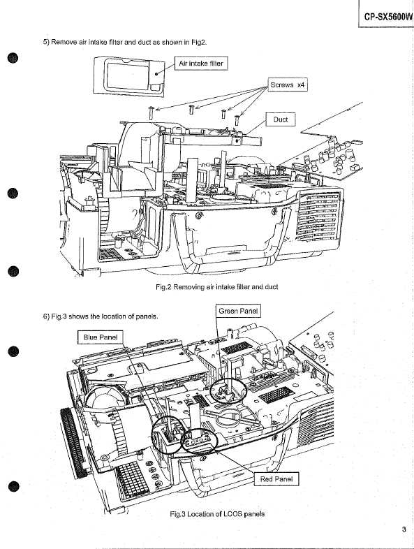 Сервисная инструкция Hitachi CP-SX5600W