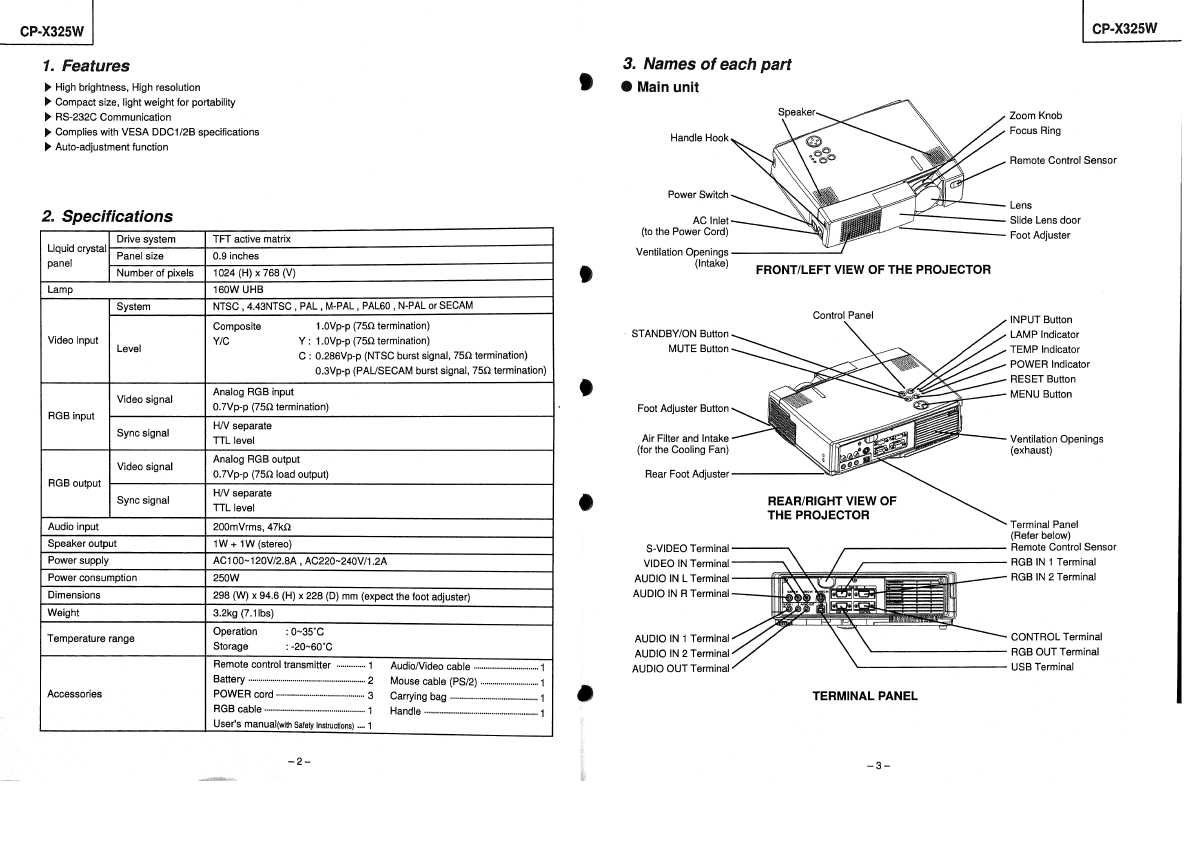 Сервисная инструкция Hitachi CP2574TAN, CP2874TAN