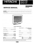 Сервисная инструкция Hitachi CPT-1433