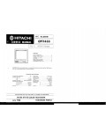 Сервисная инструкция Hitachi CPX-1200WA