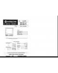 Сервисная инструкция HITACHI CPT1451, CPT1459