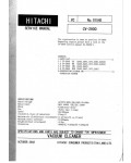 Сервисная инструкция Hitachi CV-2900