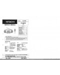 Сервисная инструкция Hitachi CX-W22W