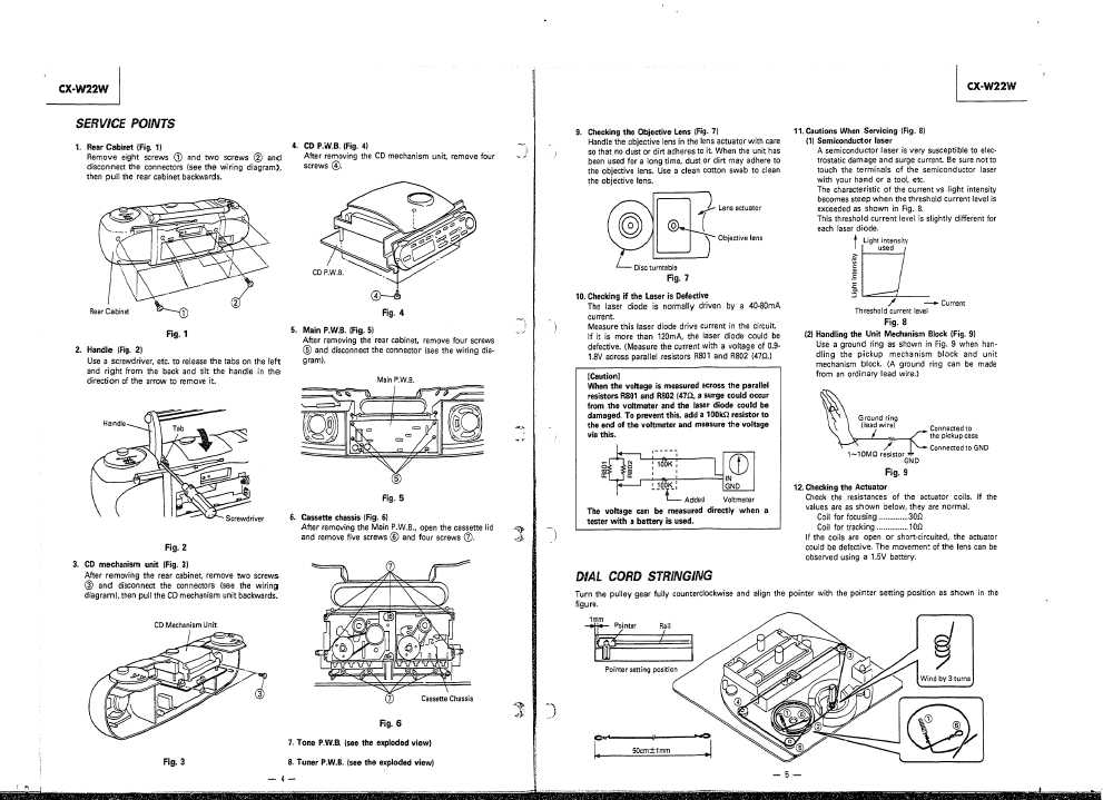 Сервисная инструкция Hitachi CX-W22W
