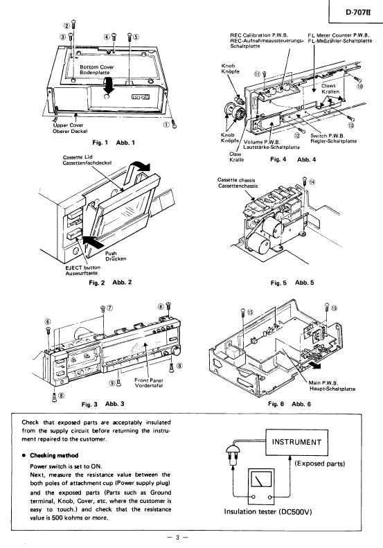 Сервисная инструкция HITACHI D-707ZS-II
